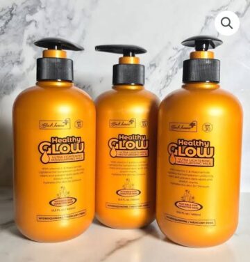 Healthy glow lightening lotion