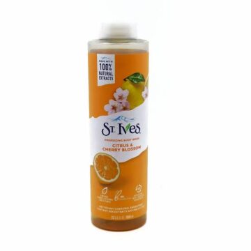 ST. IVES Energizing body wash citrus & cherry blossom 650ml