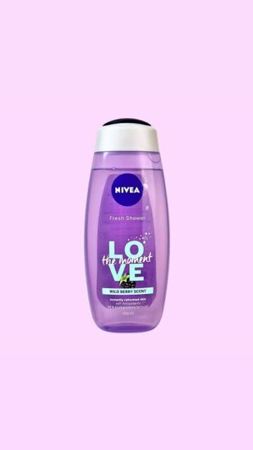 NIVEA WILD BERRY SCENT FRESH SHOWER GEL