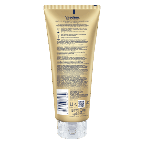 Vaseline® Gluta-Hya Serum Burst Lotion Flawless Bright - Image 3