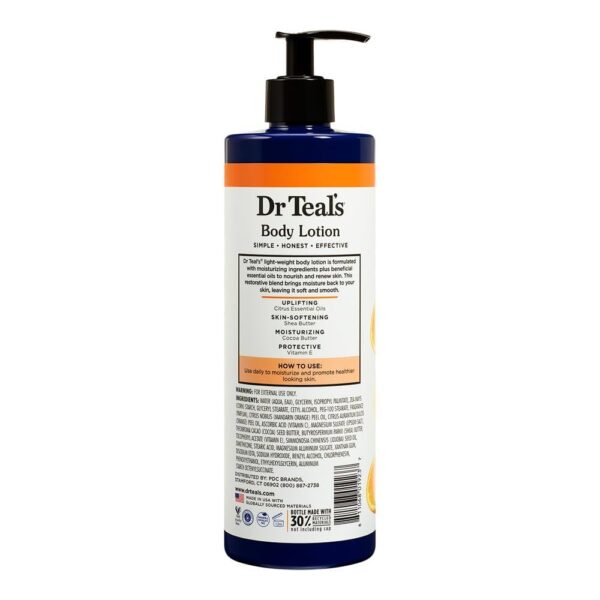 Dr. Teal’s vitamin c body lotion - Image 2