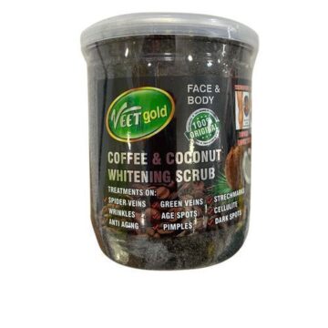VEET GOLD Veetgold Face And Body Coffee And Coconut Whiten Scrub