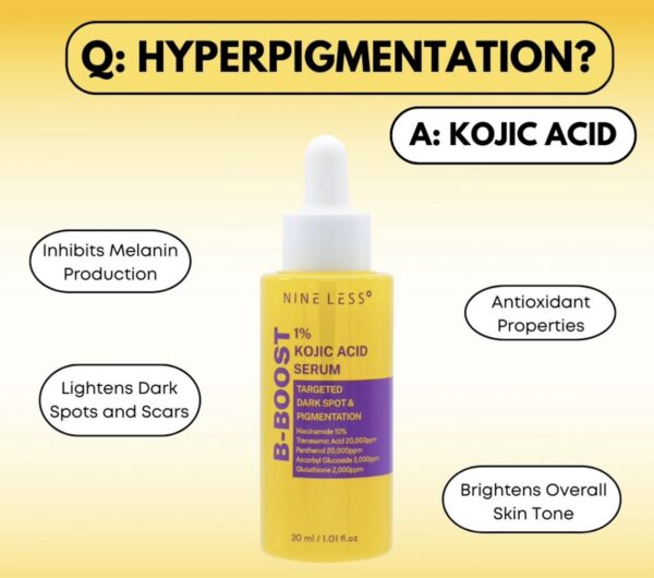 Nineless B-Boost 1% Kojic Acid Serum - 30ml - Image 5