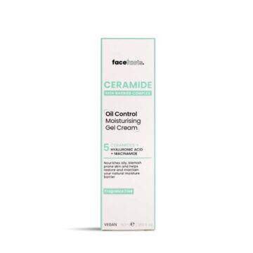 Facefacts Ceramide Oil Control Moisturising Gel Cream – 50ml