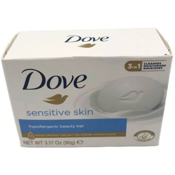 Dove Sensitive Skin Hypollergenic Beauty Bar 3.17/90g