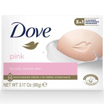 Dove Pink for Soft smooth Skin Bar 90g
