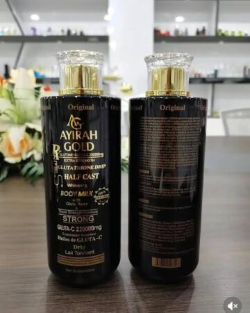AYIRAH GOLD HALFCAST body milk lotion