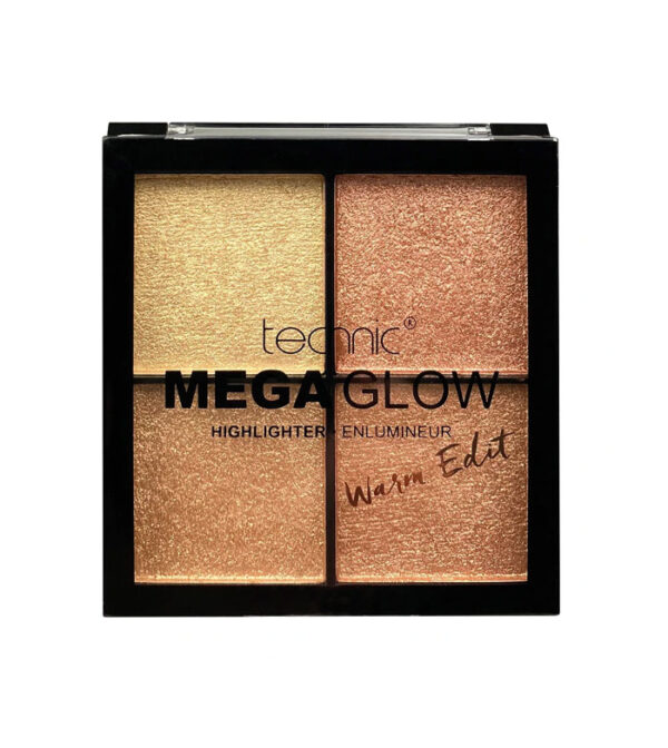 Technic Mega Glow Highlighter - Warm Edit Edition | Radiant Warm-Toned Highlighter Palette - Image 4