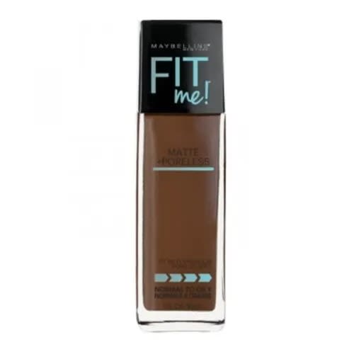 Maybelline Fit Me Matte + Poreless Foundation (Mocha 360) 1 fl oz - Image 2