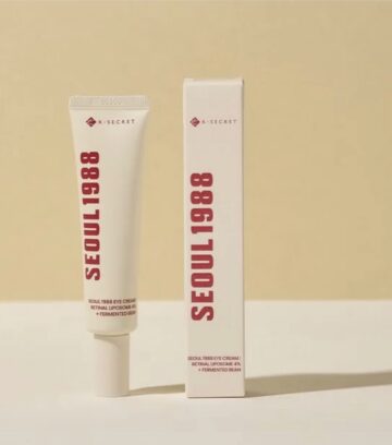 K Secret Seoul 1988 Eye Cream - Retinal Liposome 4% + Fermented Bean - 30ml (1oz)