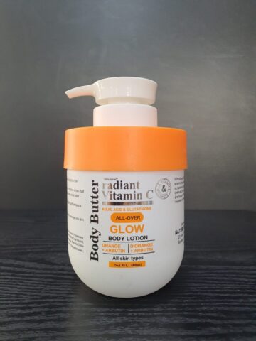 Body Butter Radiant Vitamin C Kojic Acid and Glutathione All-Over Glow Body Lotion