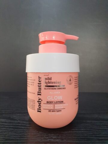 Body Butter Mild Lightening Glutathione Enriched All-Over Glow Body Lotion