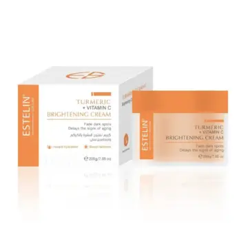 ESTELIN -TURMERIC + VITAMIN C (Brightening) Cream 7.05 oz 200g