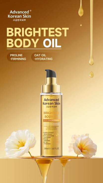ADVANCED KOREAN BRIGHTEST BODY OIL 280ML