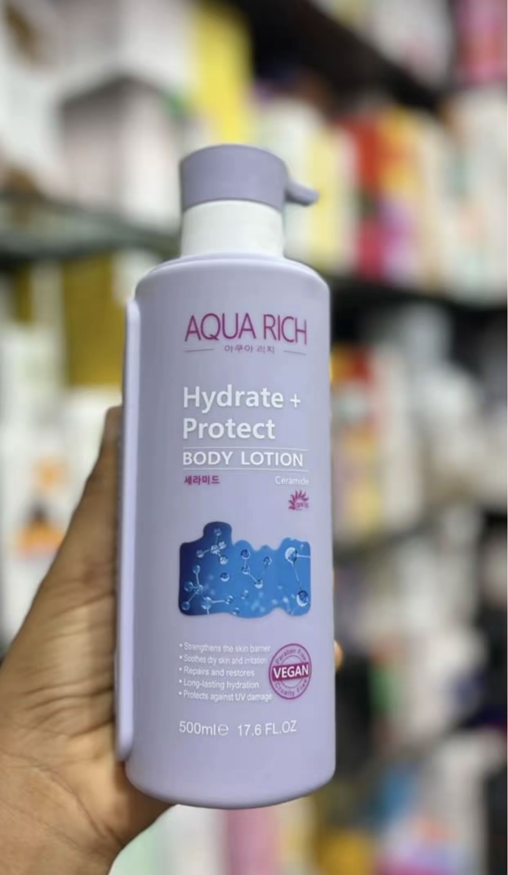 Aqua Rich Hydrate + Protect Ceramide Body lotion