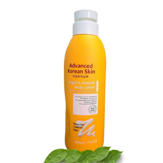 Advanced Korean Skin Bright & Smooth Body Lotion Papaya 500ml