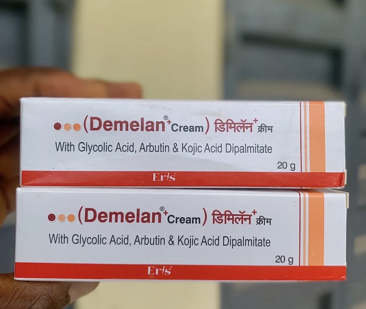 Demelan + Cream With Glycolic Acid, Arbutin & Kojic Acid Dipalmitate - 20g