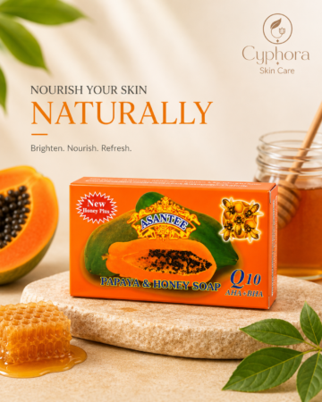 Asantee Papaya & Honey Soap 125g