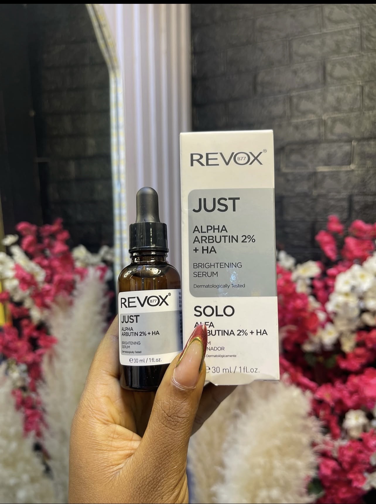 Revox B77 Just Alpha Arbutin 2% + HA Brightening Serum - 30ml - Image 3