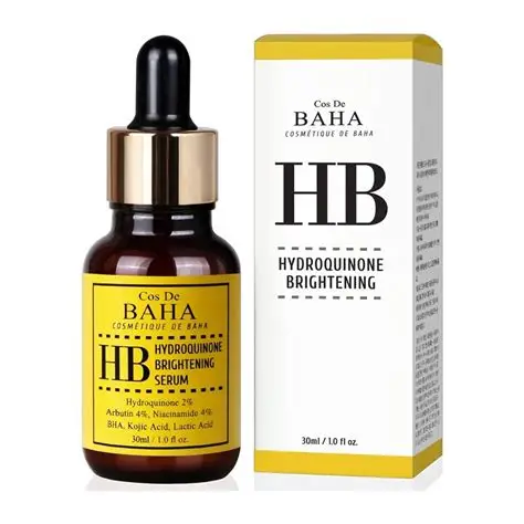Cos De BAHA – HB Hydroquinone Brightening Serum 30ml - Image 3
