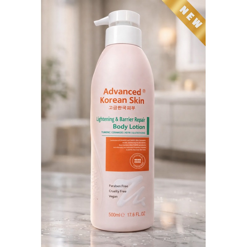 Advanced Korean Skin Lightening & Barrier Repair Body Lotion 500ml - Image 2