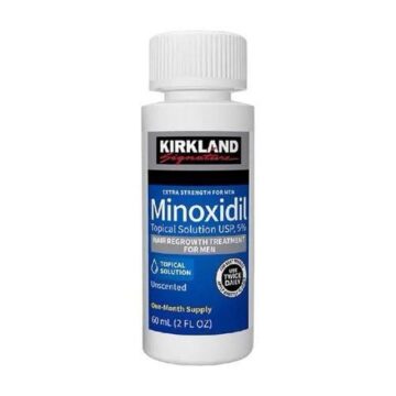 Minoxidil Kirkland signature